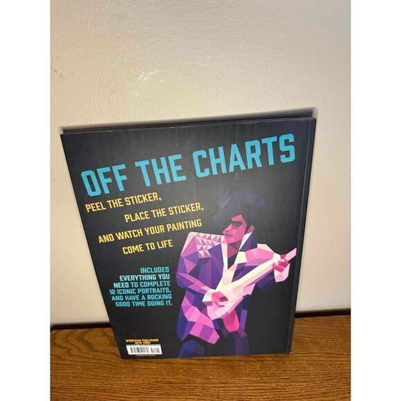 Paint by Sticker: Music Icons: Re-create 10 Classic Photographs old cover NEW - Picture 3 of 3